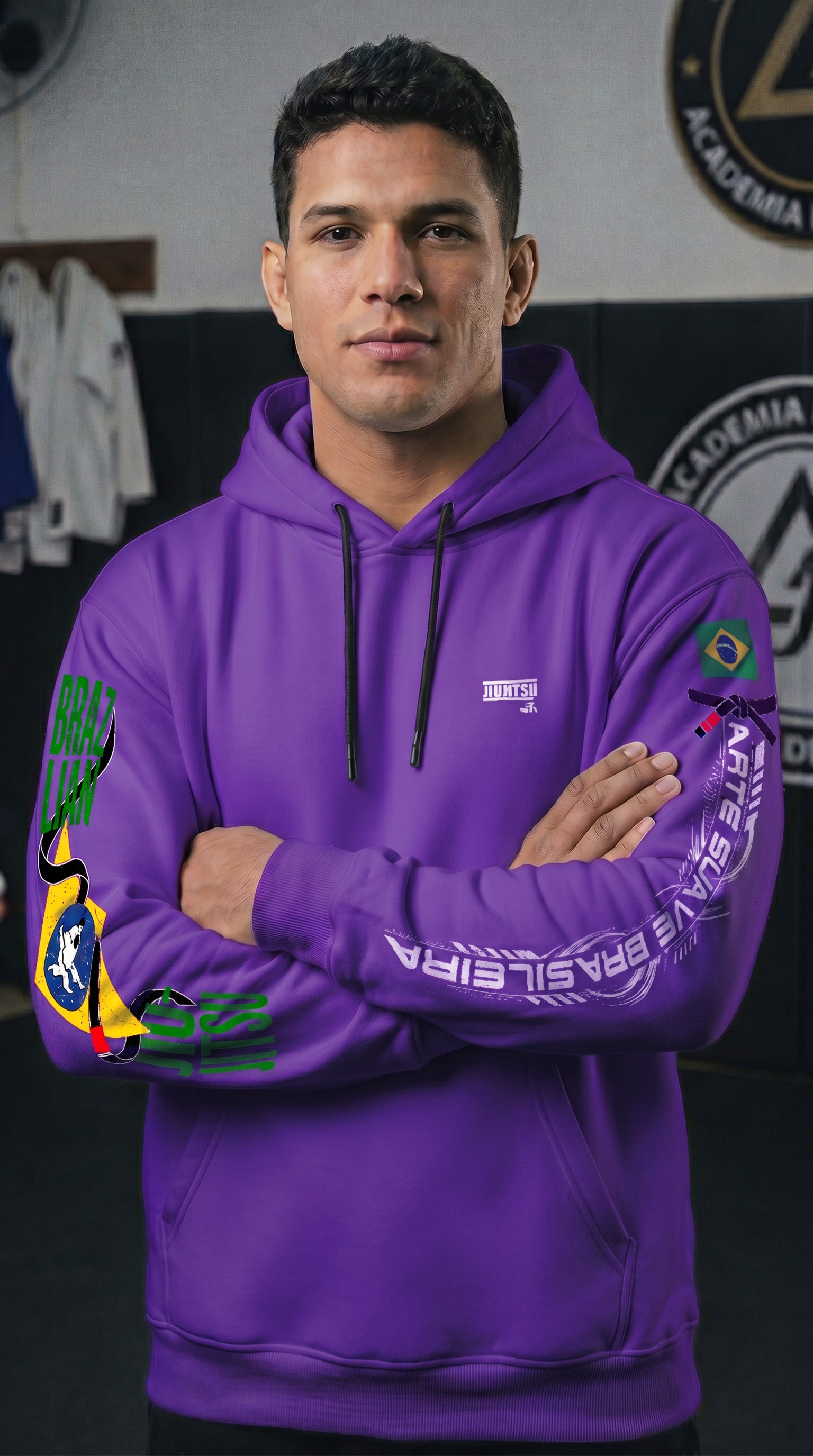 BLUSA DE MOLETOM BRAZILIAN JIU JITSU LEGACY