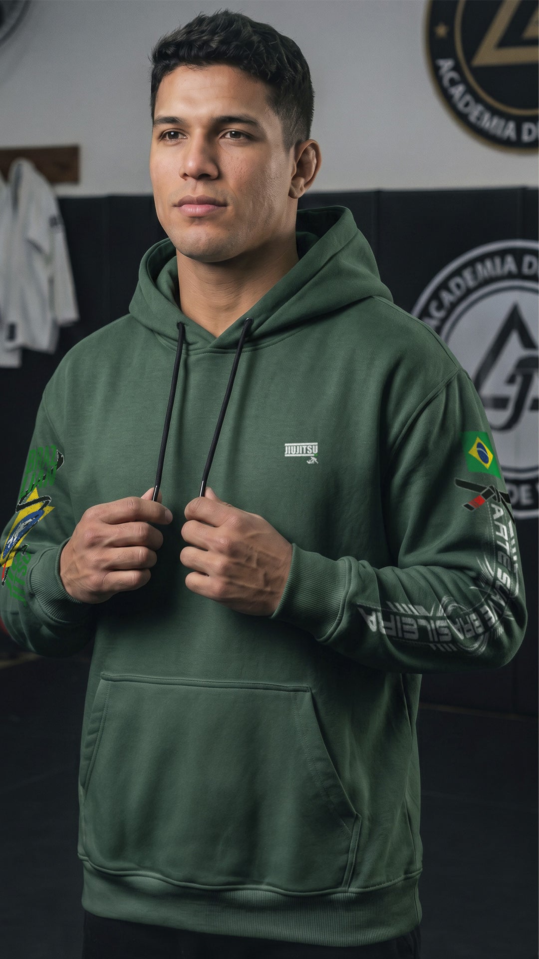 BLUSA DE MOLETOM BRAZILIAN JIU JITSU LEGACY