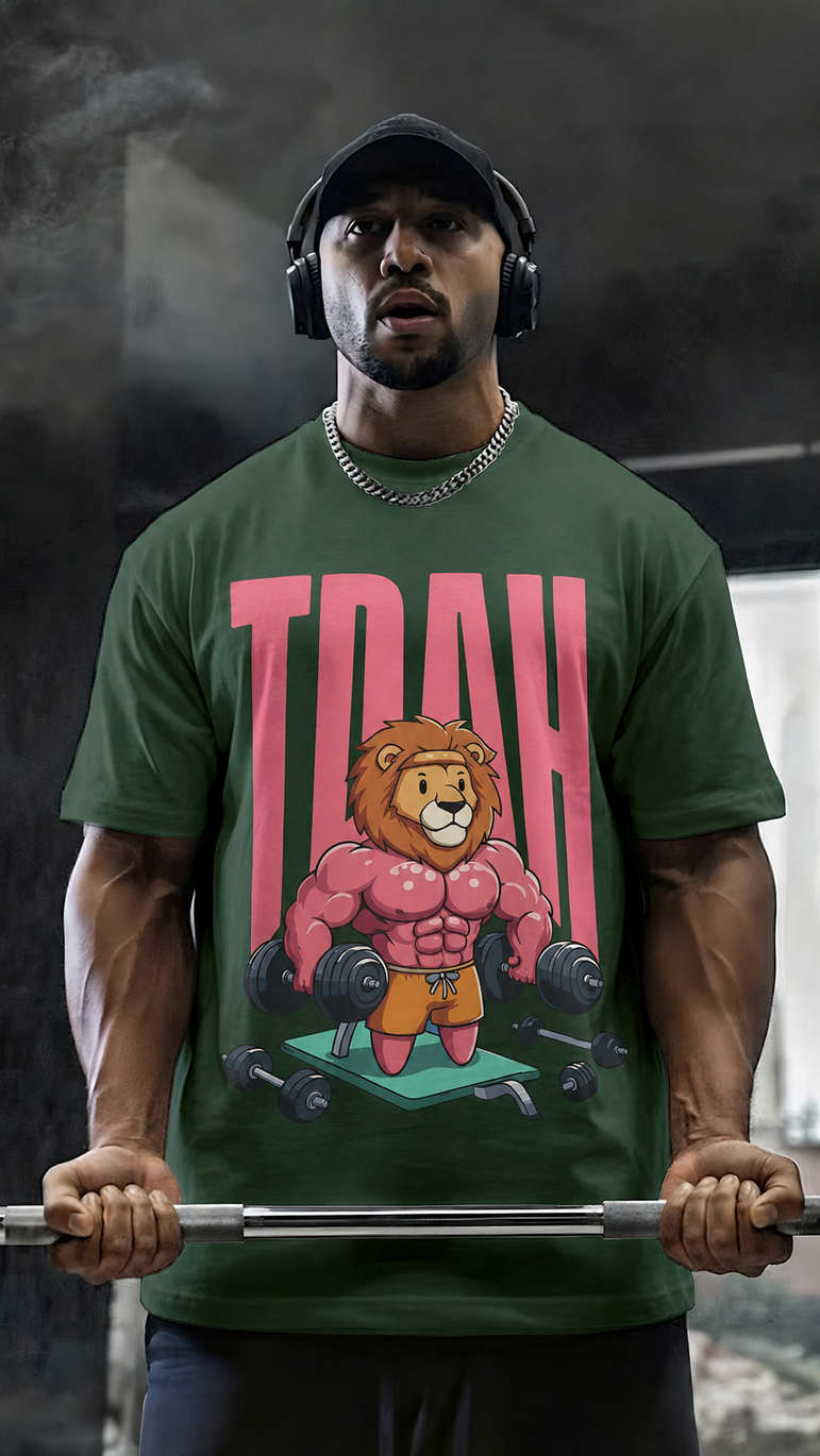 CAMISETA MASCULINA HIPERFOCO LION