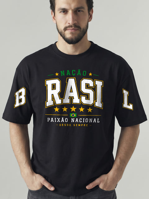 CAMISETA BRASIL NAÇÃO