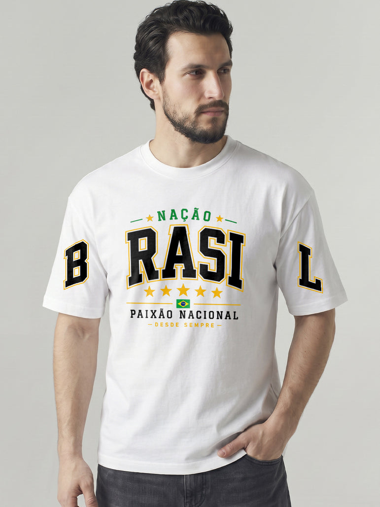 CAMISETA BRASIL NAÇÃO