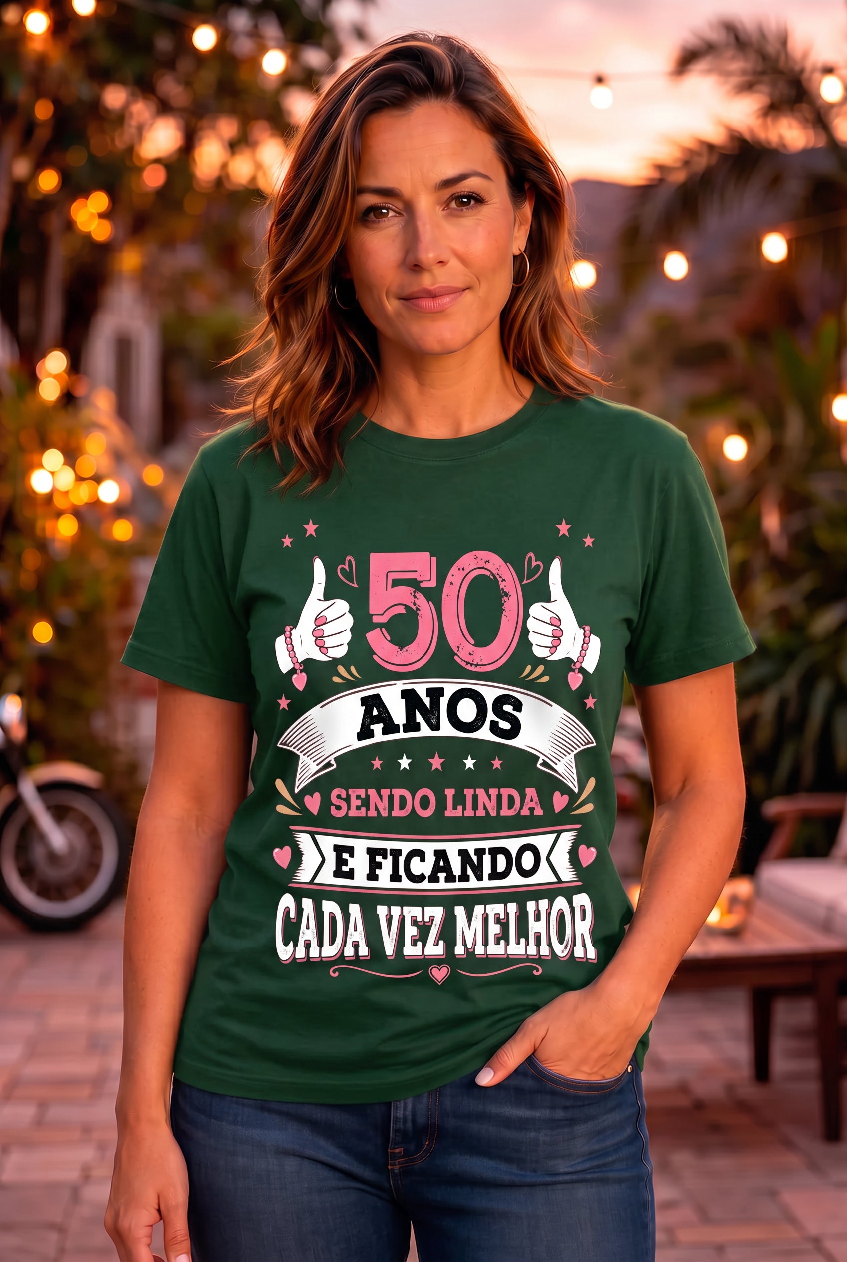 Camiseta Feminina Cada Vez Melhor