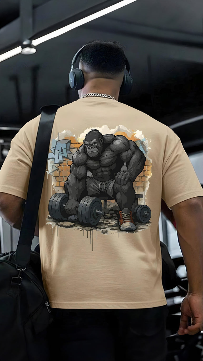 CAMISETA MASCULINA GORILLA FOCUS