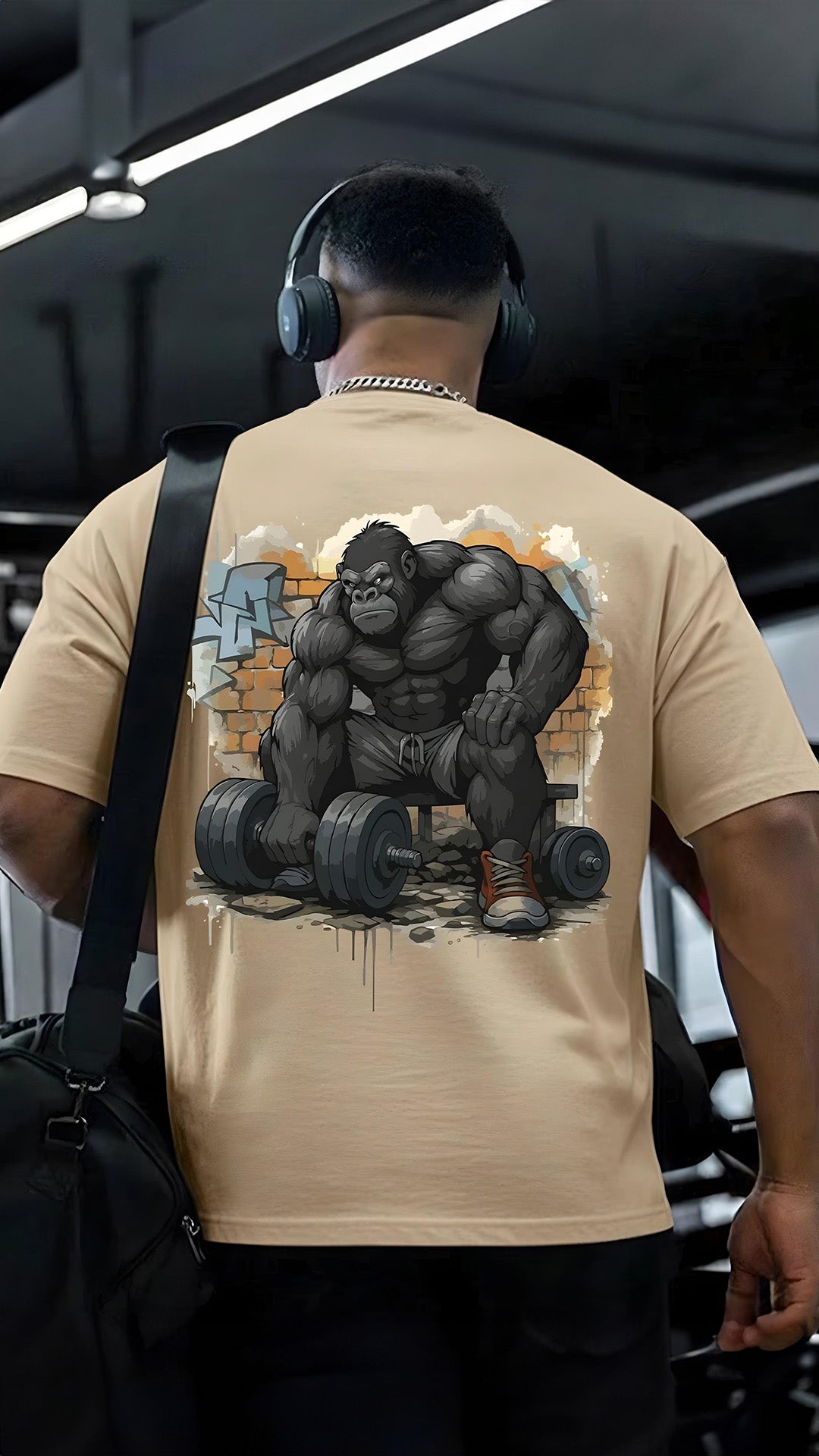 CAMISETA MASCULINA GORILLA FOCUS