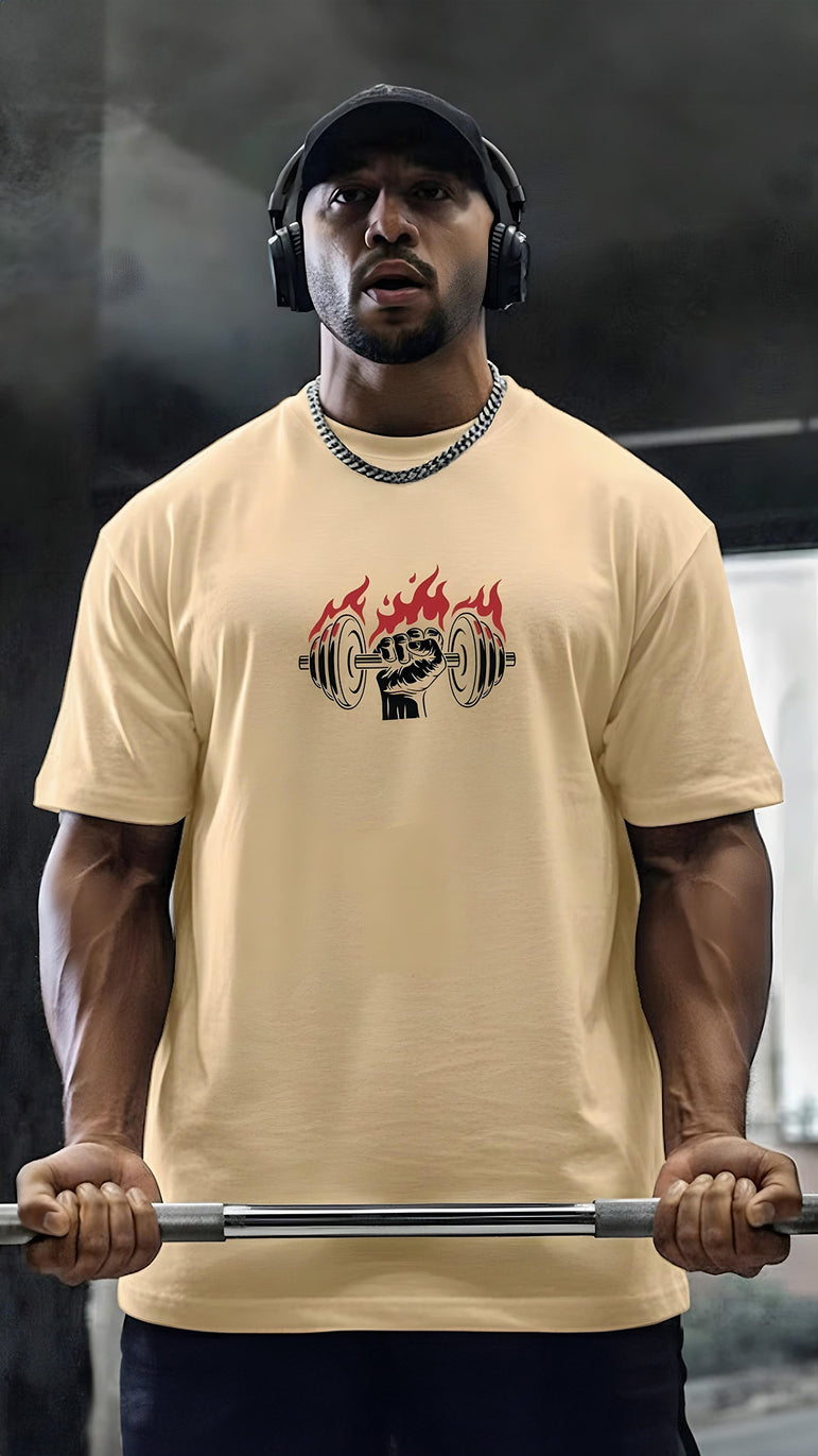 CAMISETA MASCULINA MEU PRÉ-TREINO É ÓDIO