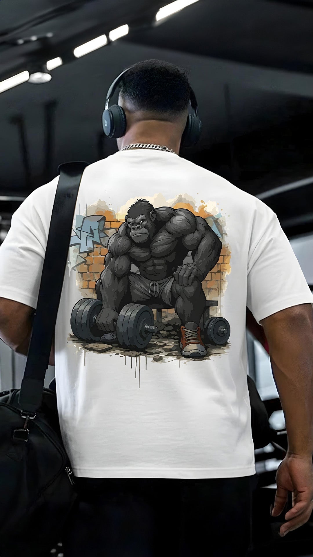 CAMISETA MASCULINA GORILLA FOCUS