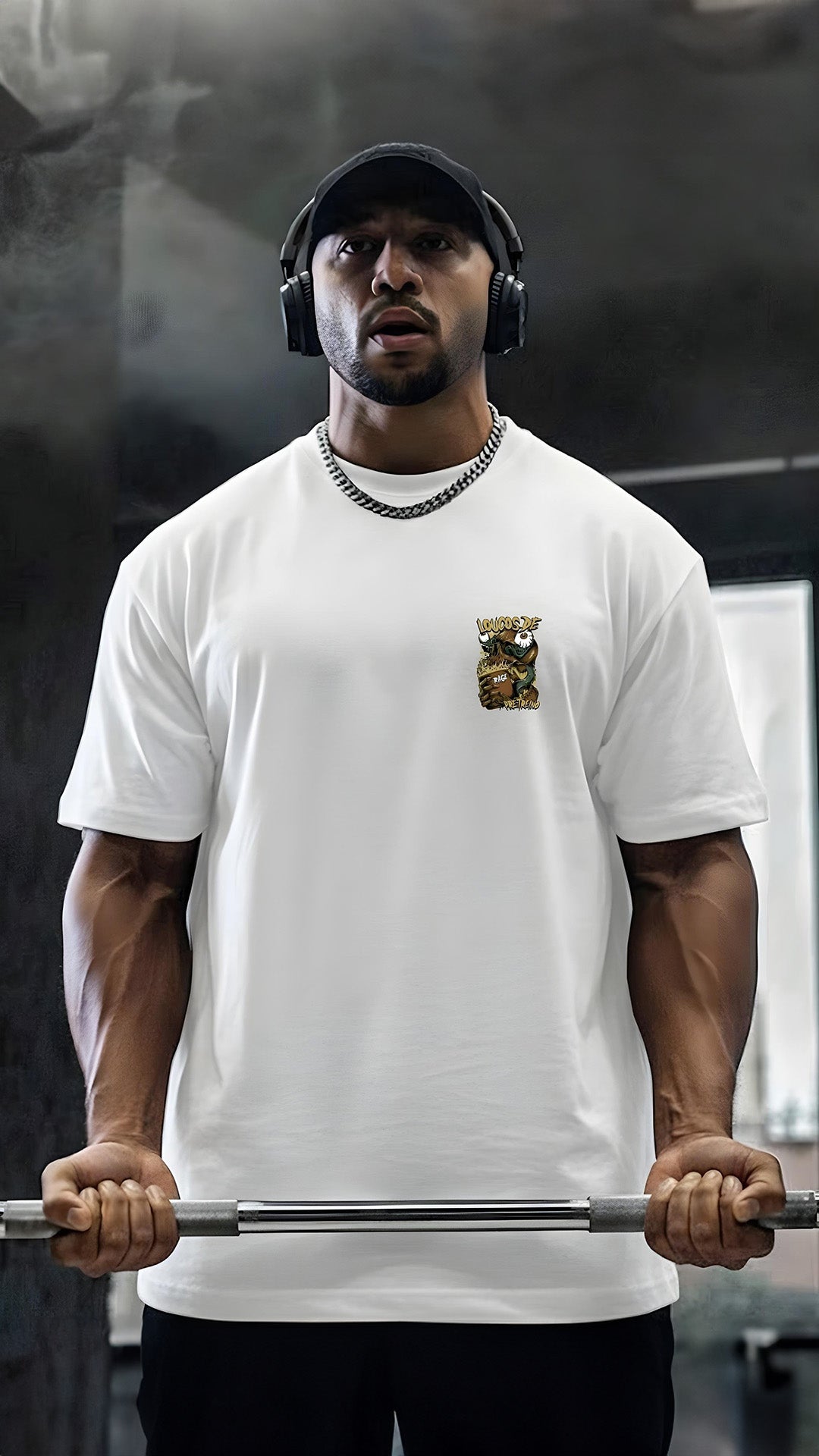 CAMISETA MASCULINA LOUCOS DE PRÉ-TREINO
