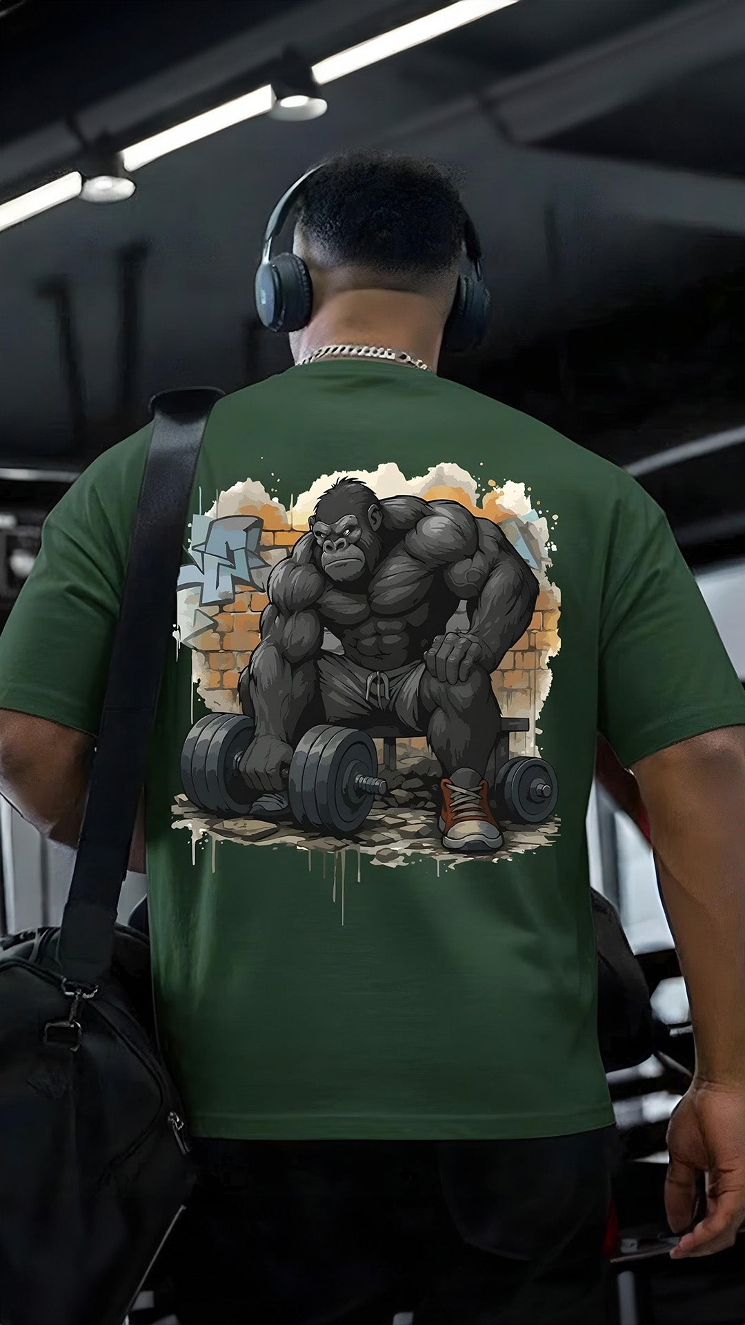 CAMISETA MASCULINA GORILLA FOCUS