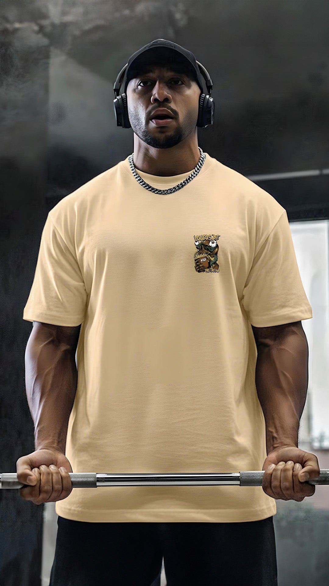 CAMISETA MASCULINA LOUCOS DE PRÉ-TREINO