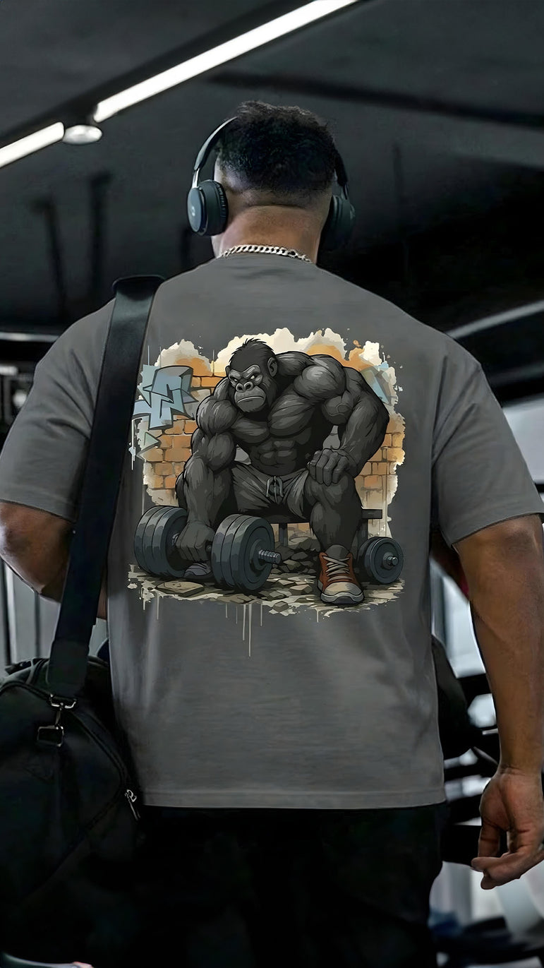 CAMISETA MASCULINA GORILLA FOCUS