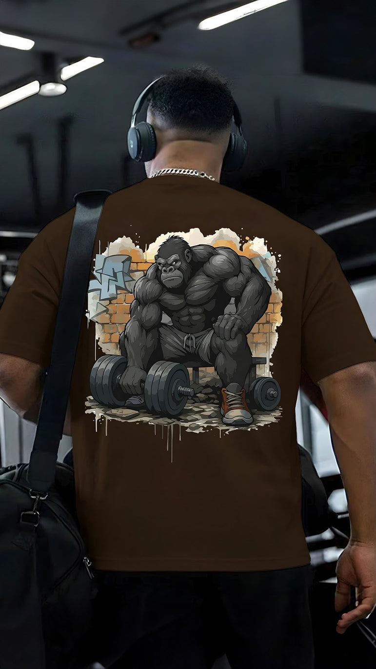 CAMISETA MASCULINA GORILLA FOCUS