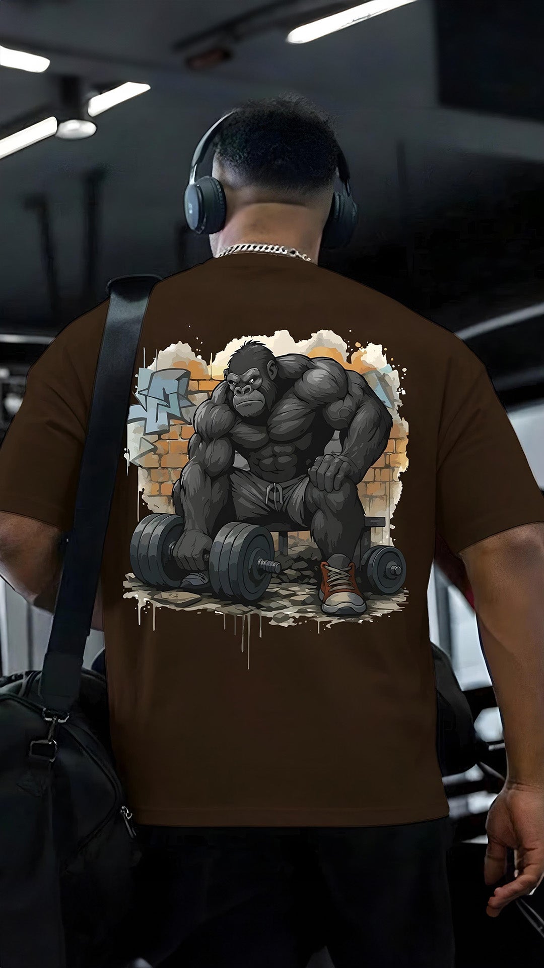 CAMISETA MASCULINA GORILLA FOCUS
