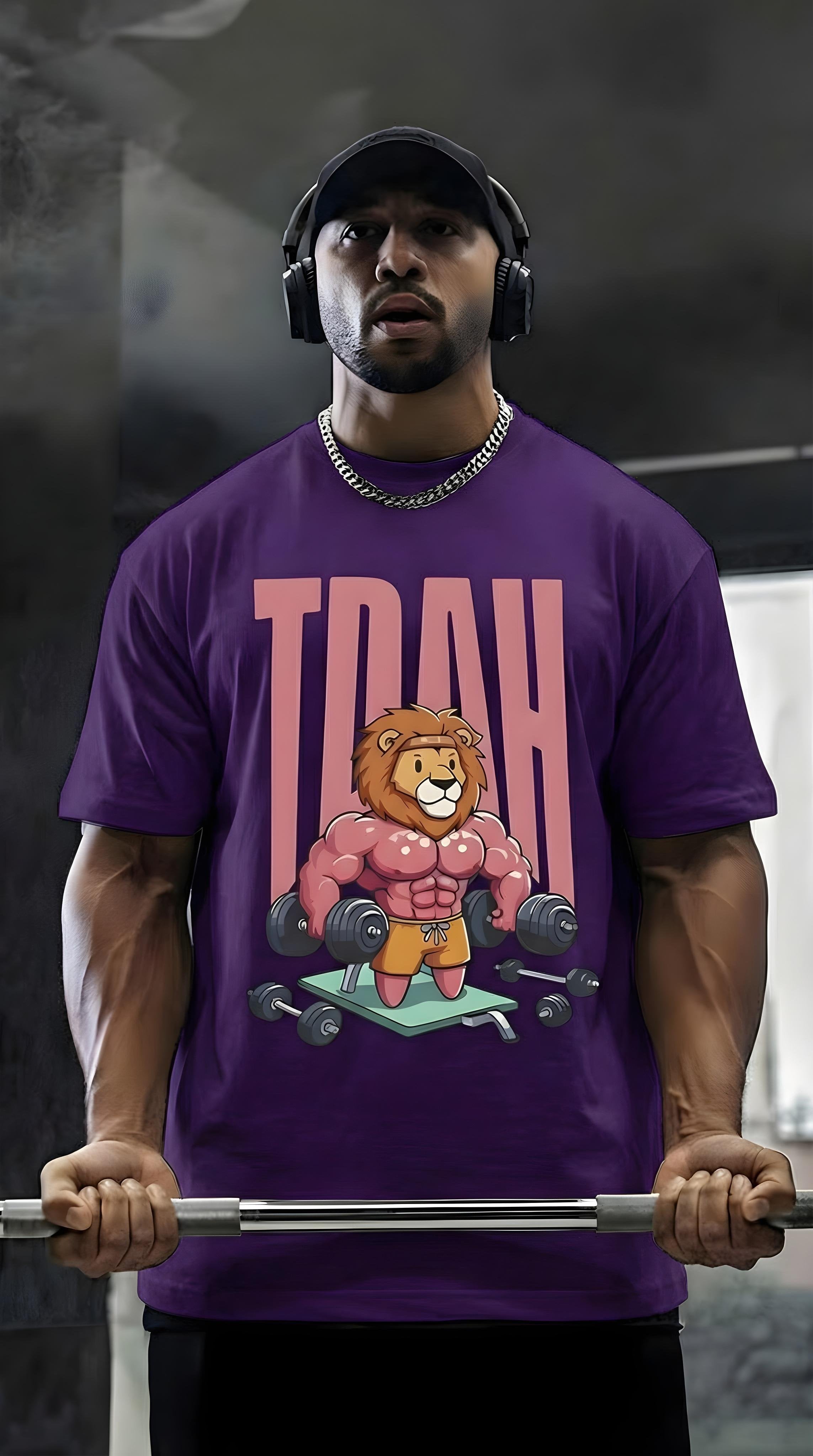 CAMISETA MASCULINA HIPERFOCO LION