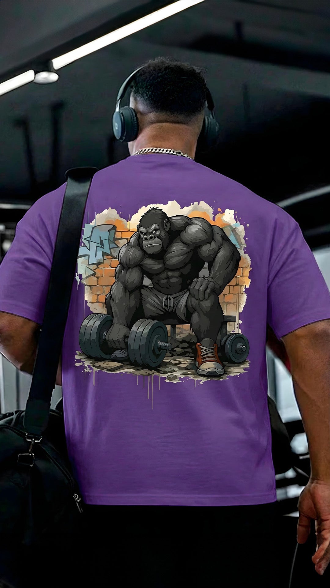 CAMISETA MASCULINA GORILLA FOCUS