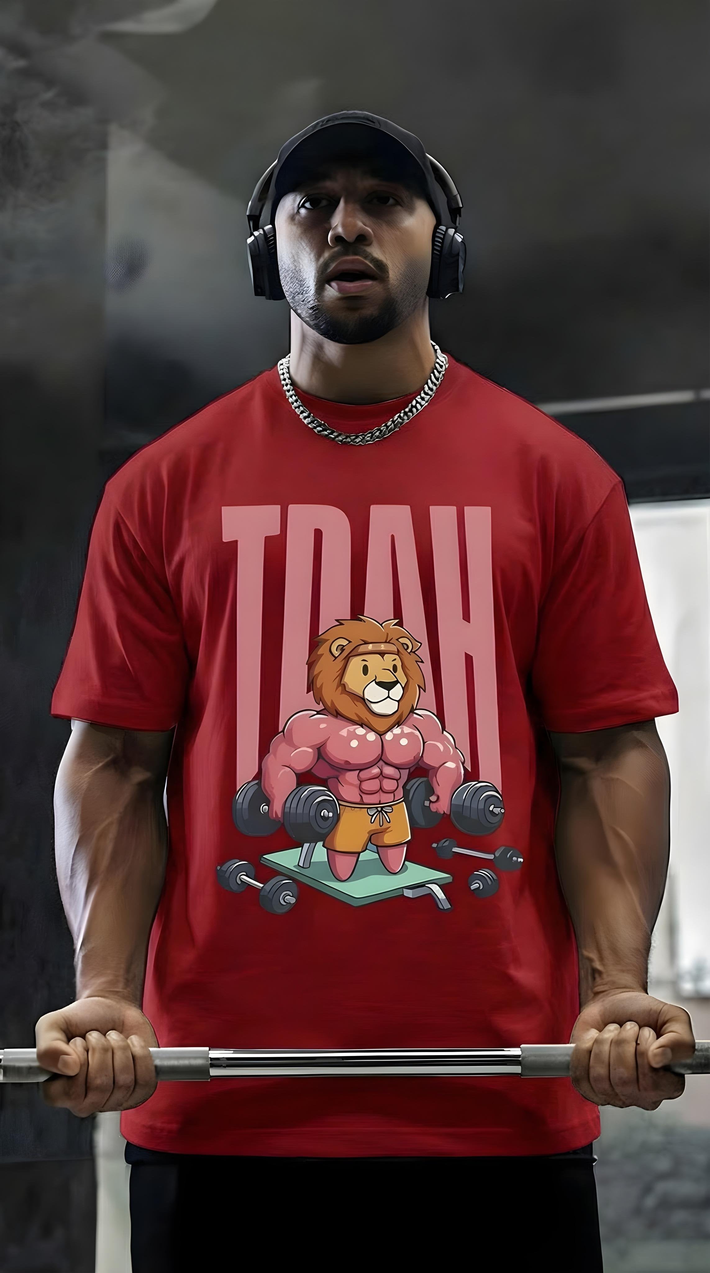 CAMISETA MASCULINA HIPERFOCO LION