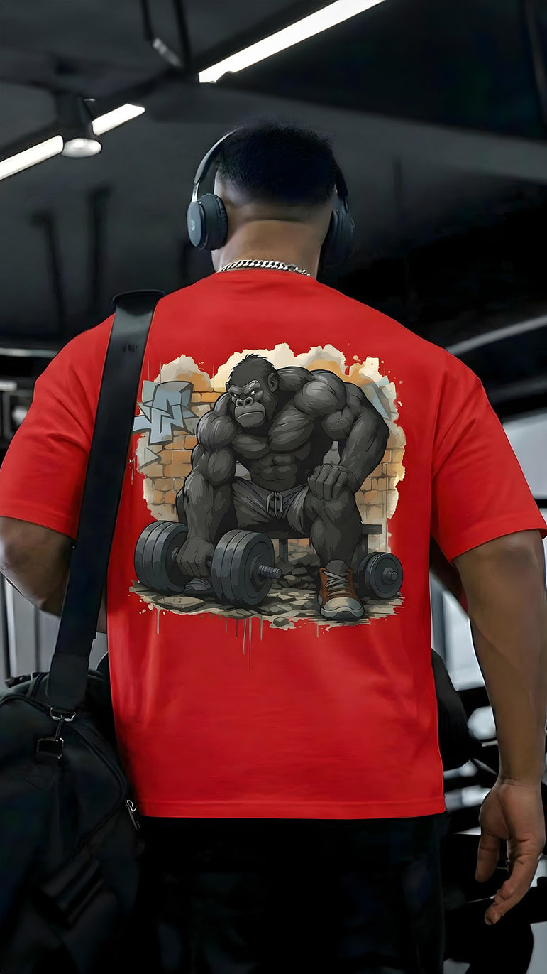 CAMISETA MASCULINA GORILLA FOCUS