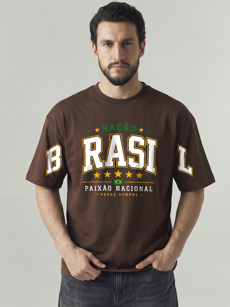 CAMISETA BRASIL NAÇÃO