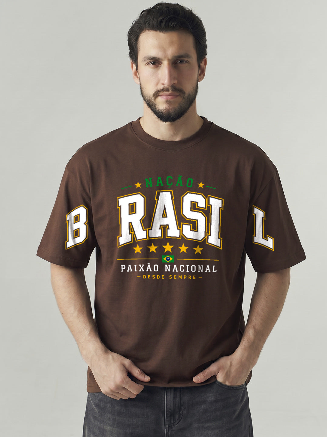 CAMISETA BRASIL NAÇÃO