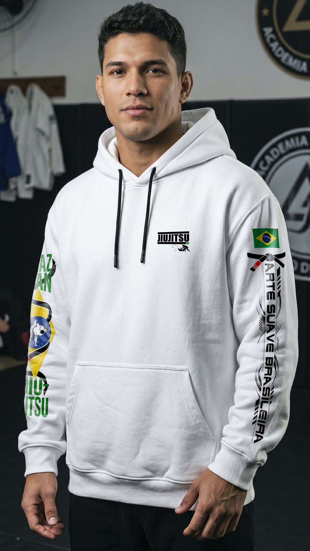 BLUSA DE MOLETOM BRAZILIAN JIU JITSU LEGACY