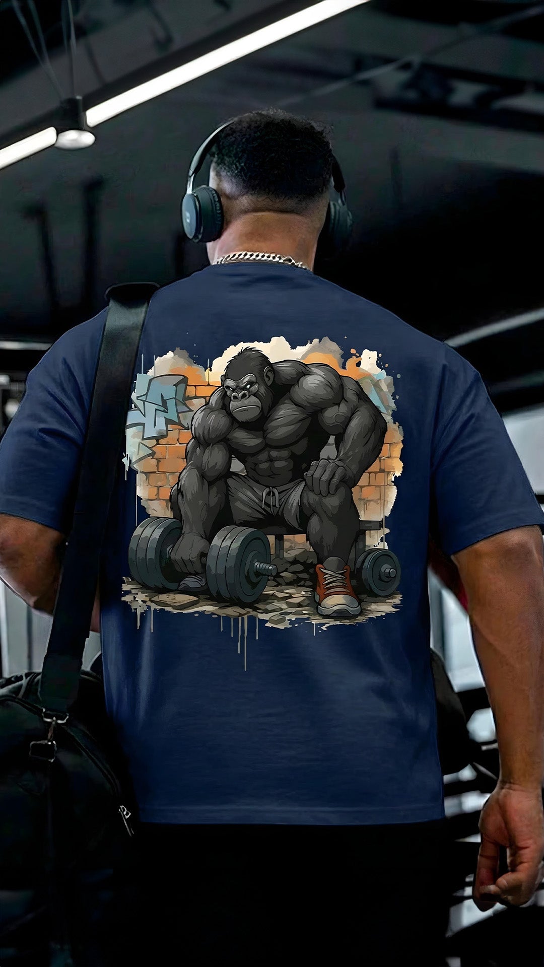 CAMISETA MASCULINA GORILLA FOCUS