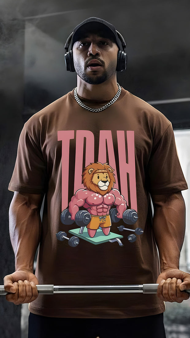 CAMISETA MASCULINA HIPERFOCO LION