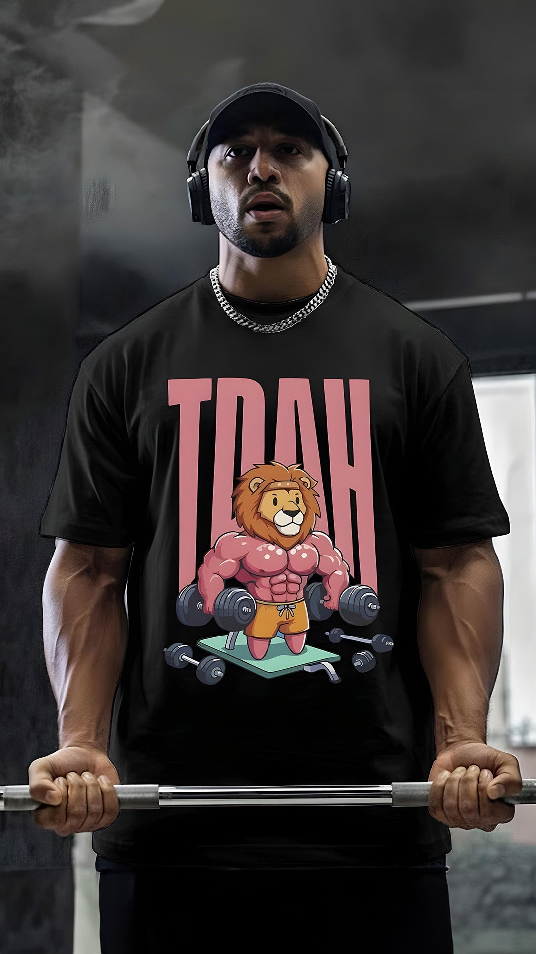 CAMISETA MASCULINA HIPERFOCO LION