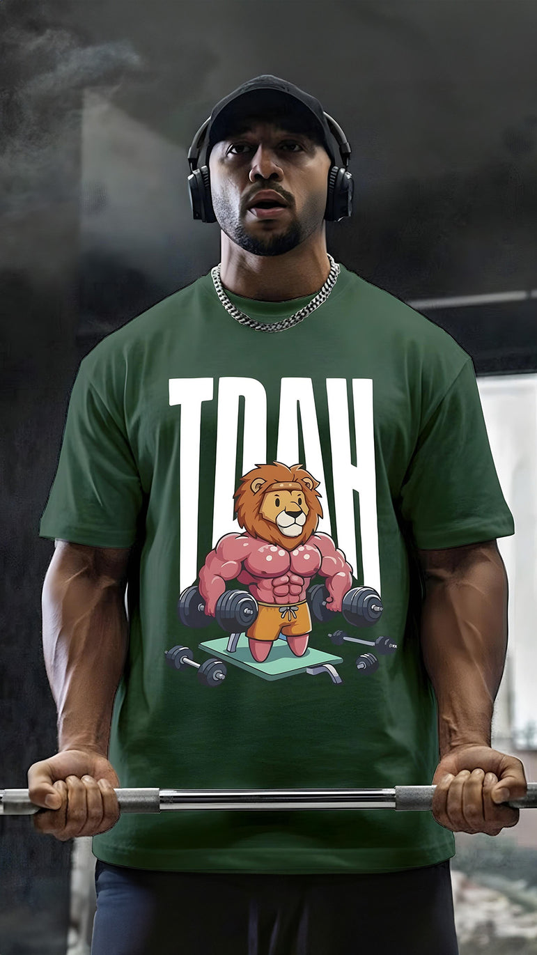 CAMISETA MASCULINA HIPERFOCO LION