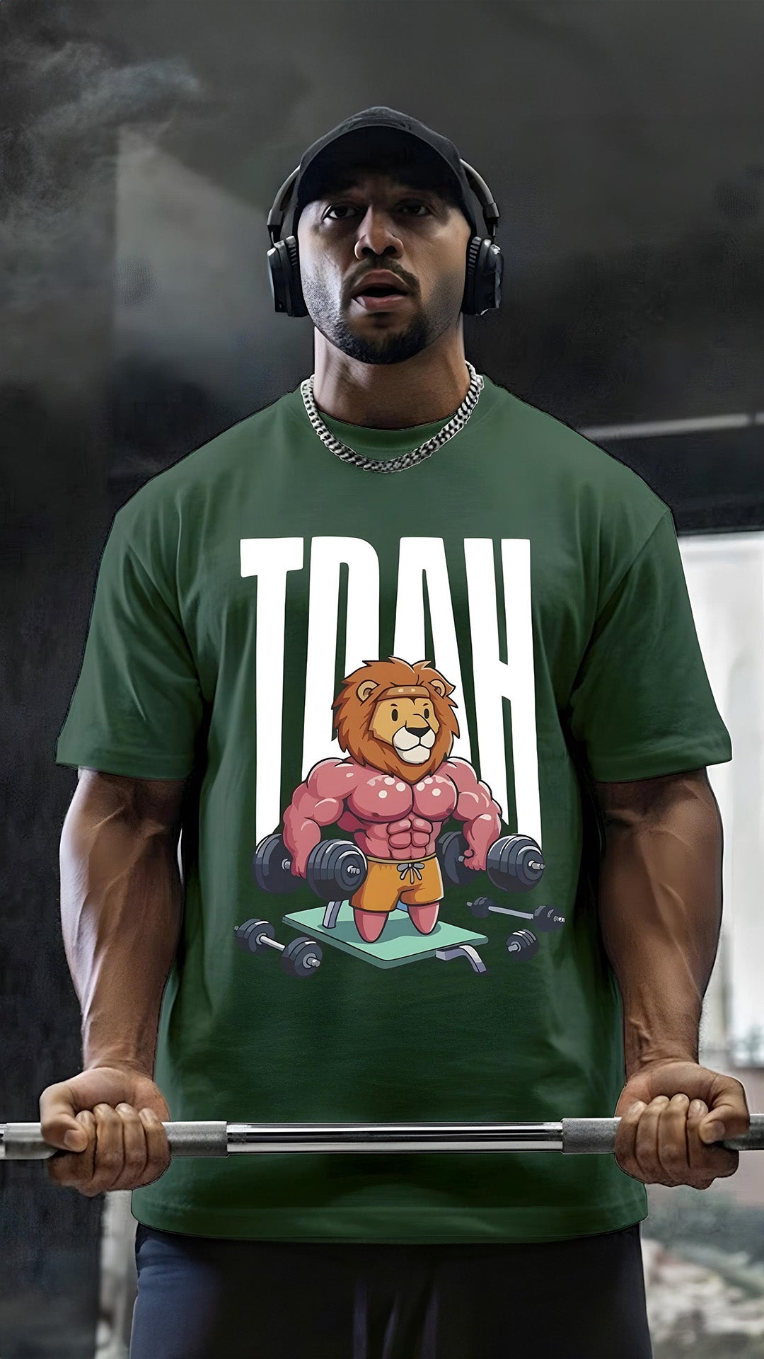 CAMISETA MASCULINA HIPERFOCO LION