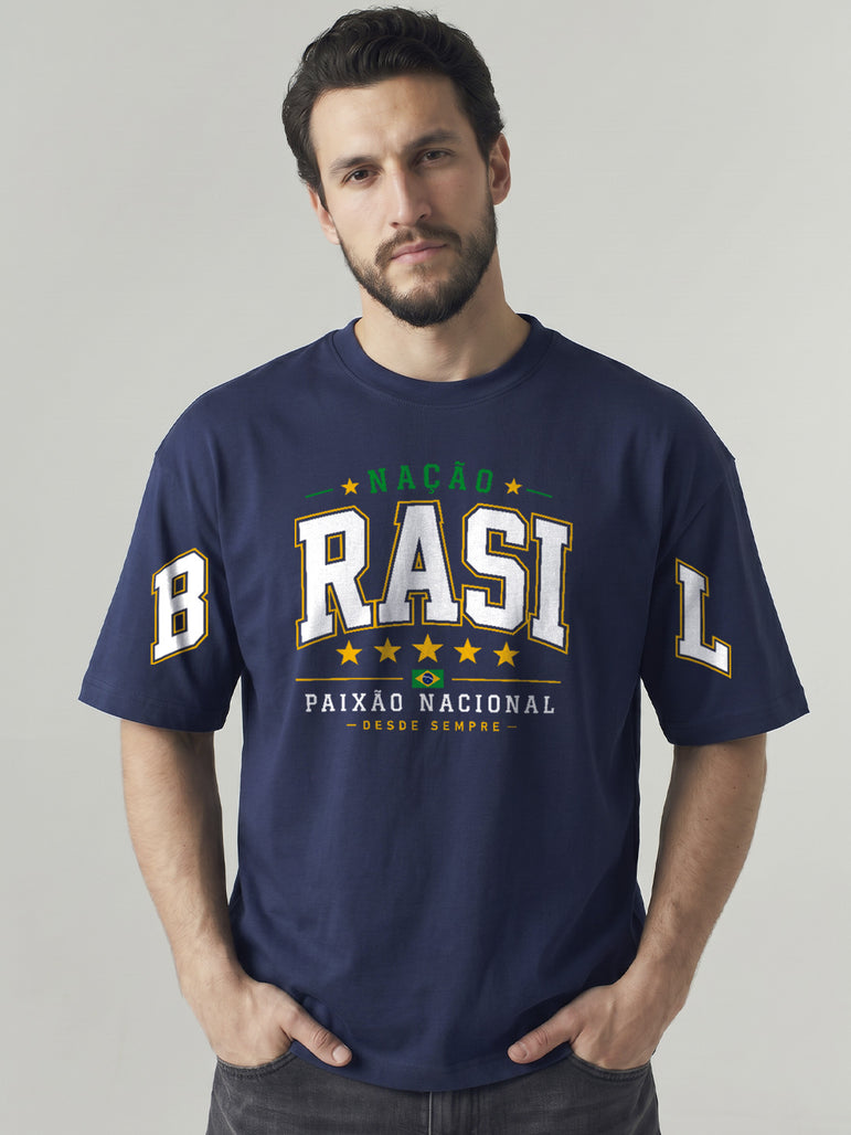 CAMISETA BRASIL NAÇÃO