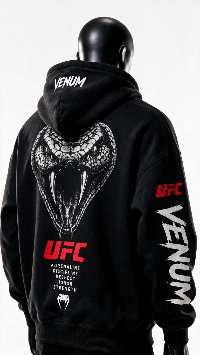 Moletom Masculino Serpente Street Combat