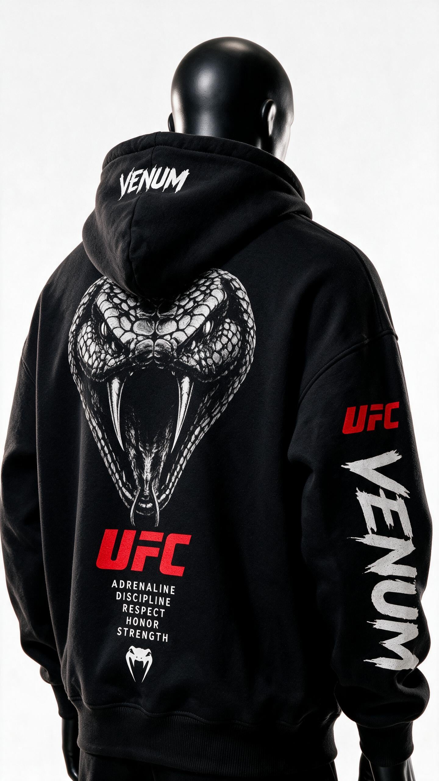 Moletom Masculino Serpente Street Combat