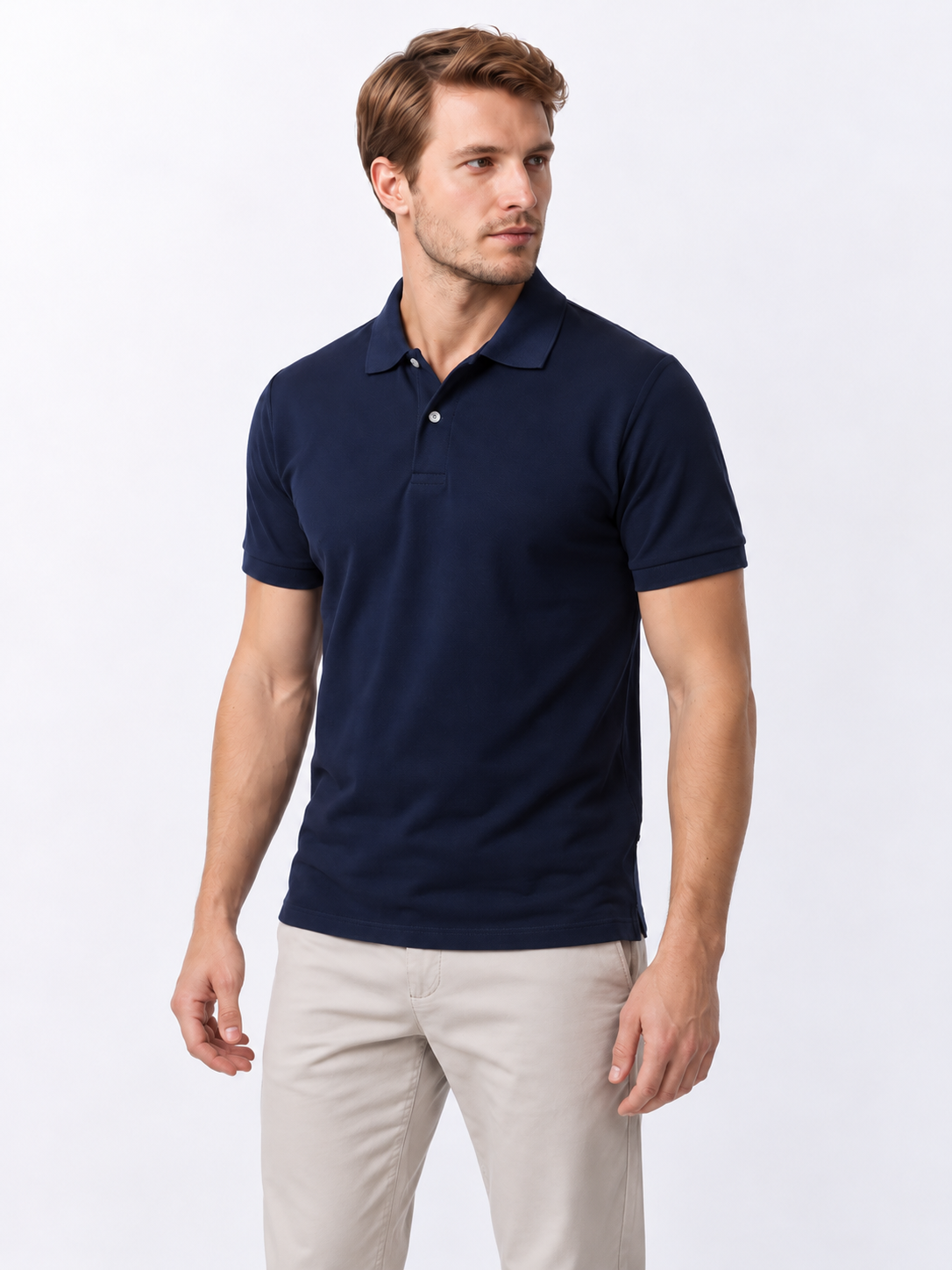 Kit 3 Camisas Polo Masculinas Piquet