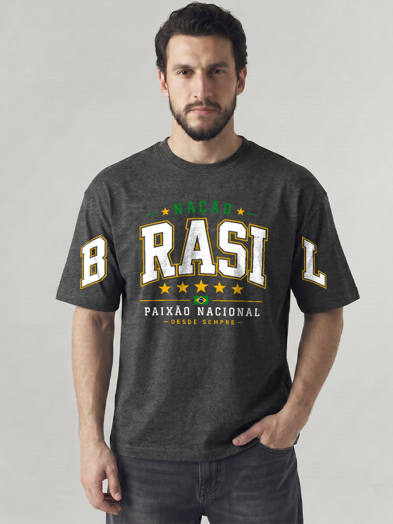 CAMISETA BRASIL NAÇÃO