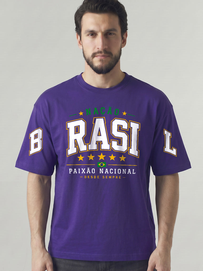 CAMISETA BRASIL NAÇÃO