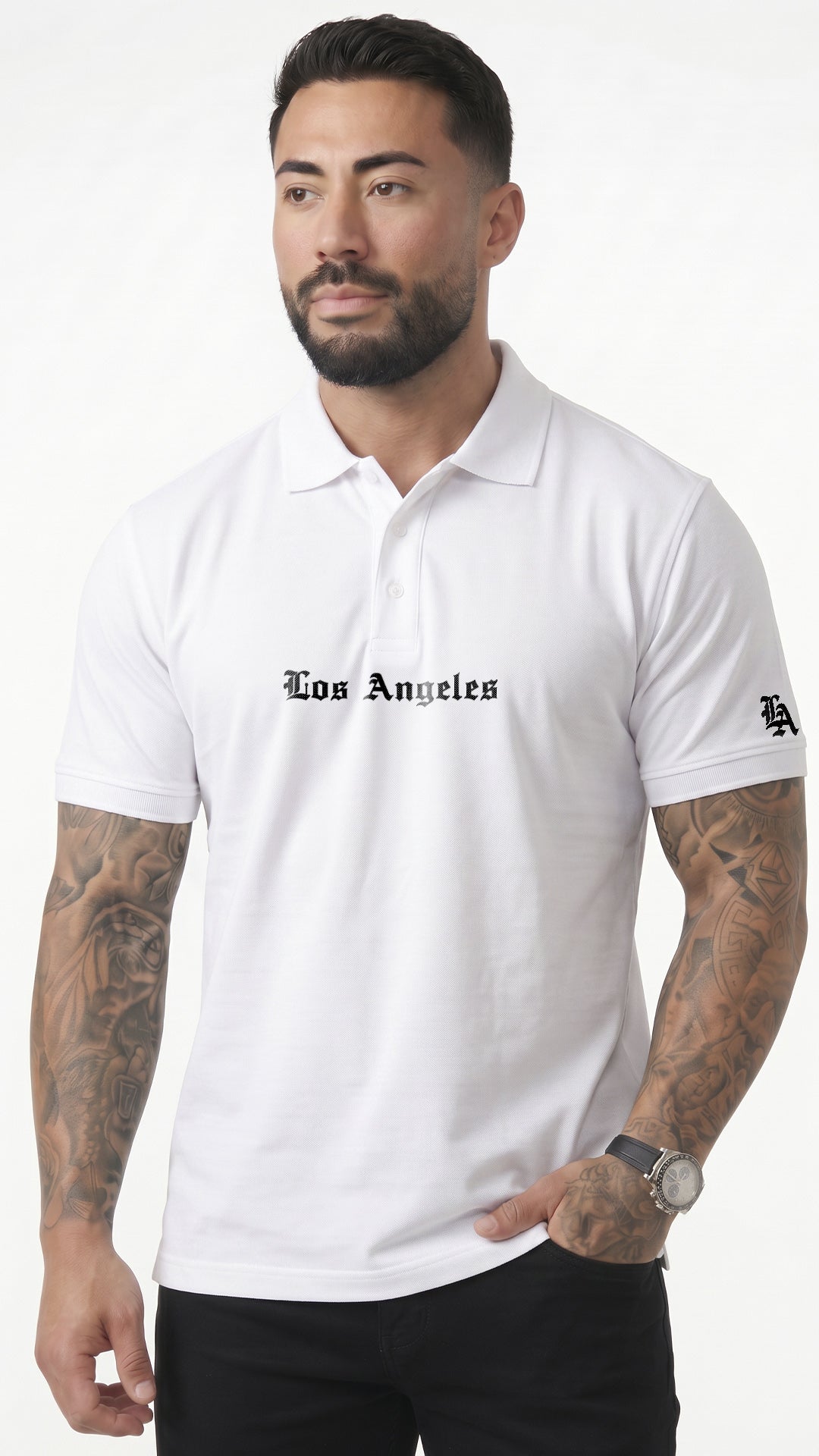 CAMISA POLO MASCULINA LOS ANGELES