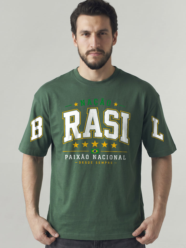 CAMISETA BRASIL NAÇÃO