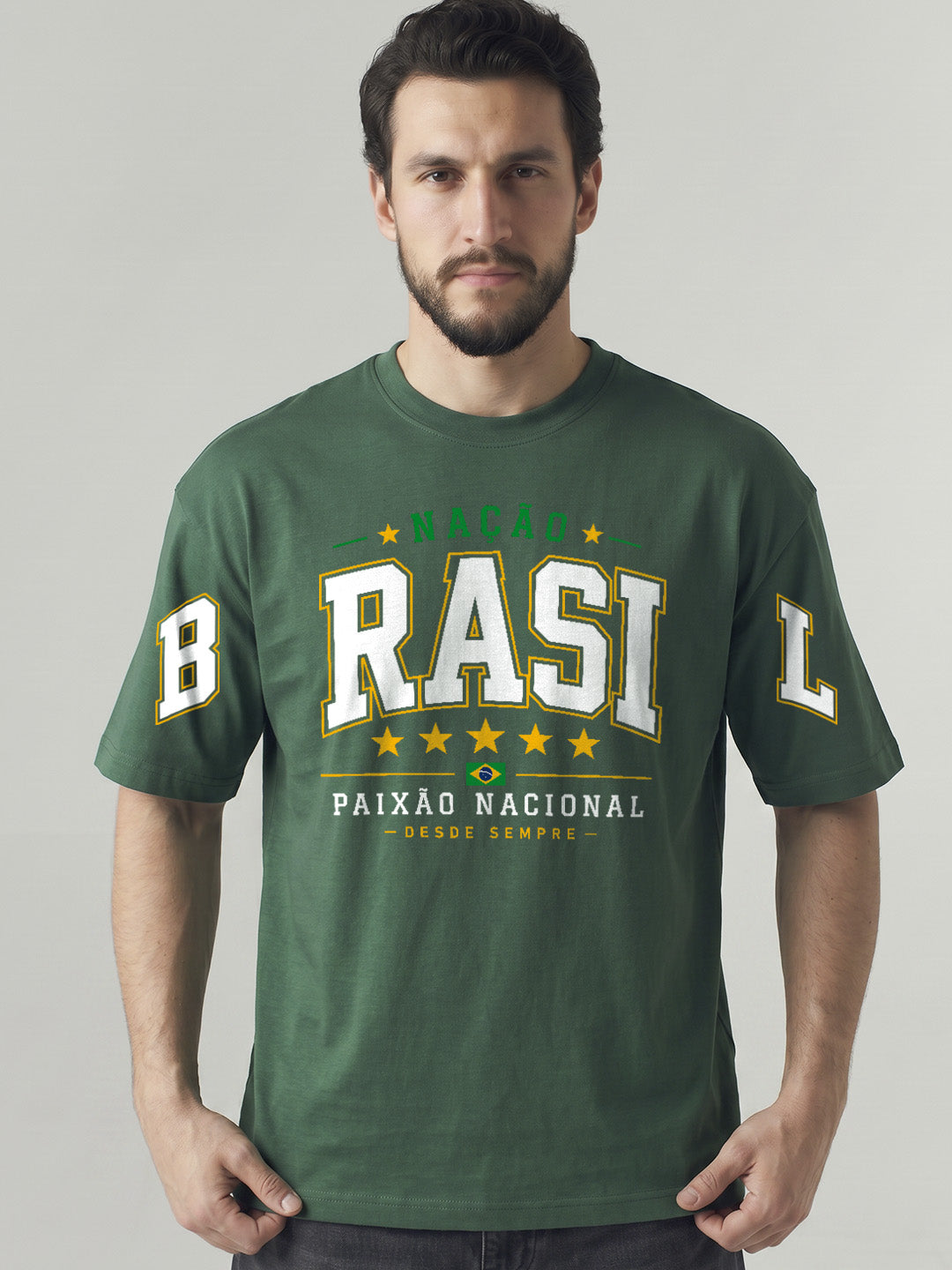 CAMISETA BRASIL NAÇÃO