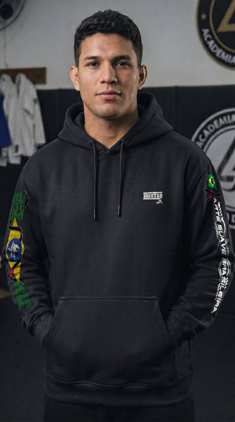 BLUSA DE MOLETOM BRAZILIAN JIU JITSU LEGACY