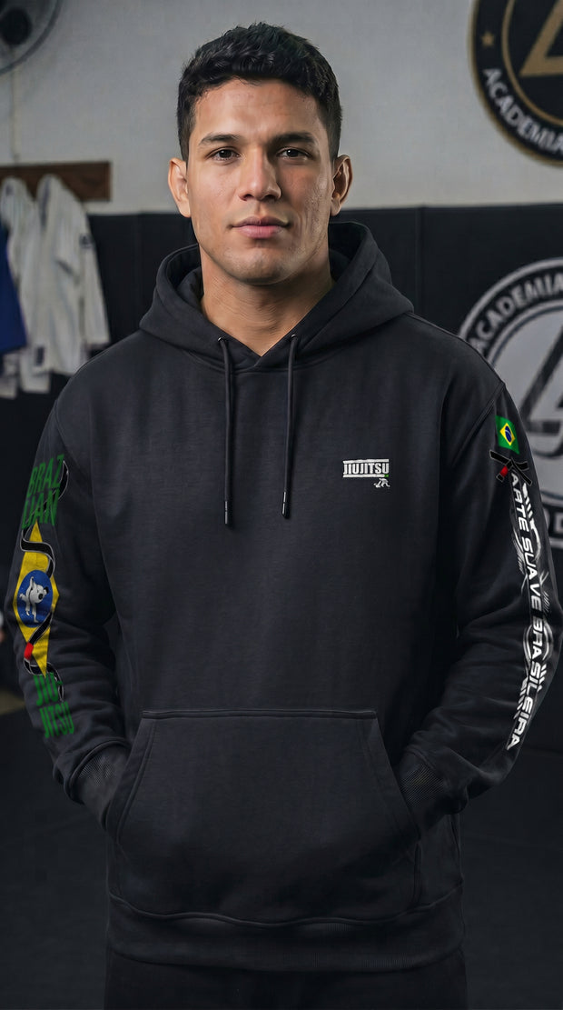 BLUSA DE MOLETOM BRAZILIAN JIU JITSU LEGACY