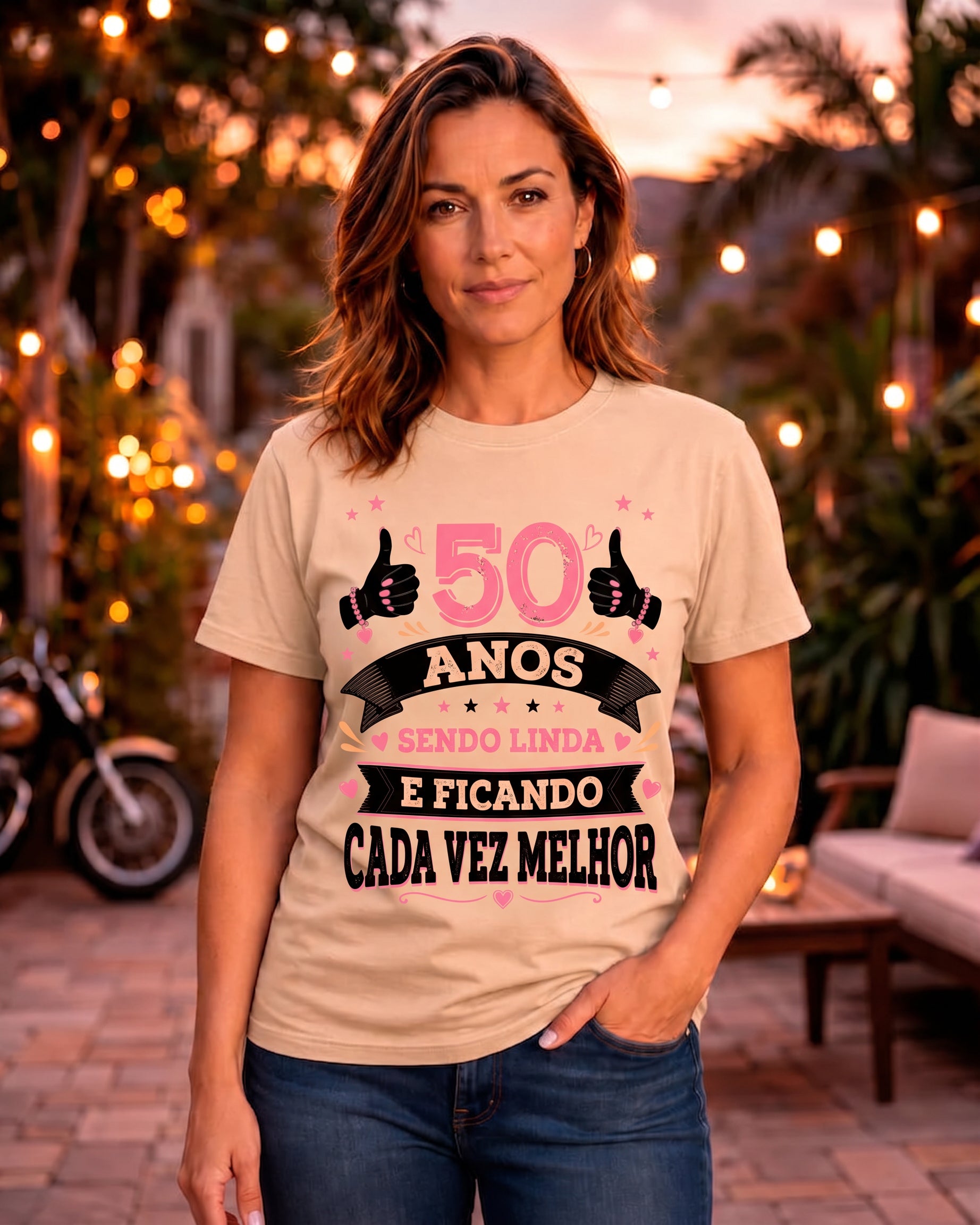 Camiseta Feminina Cada Vez Melhor