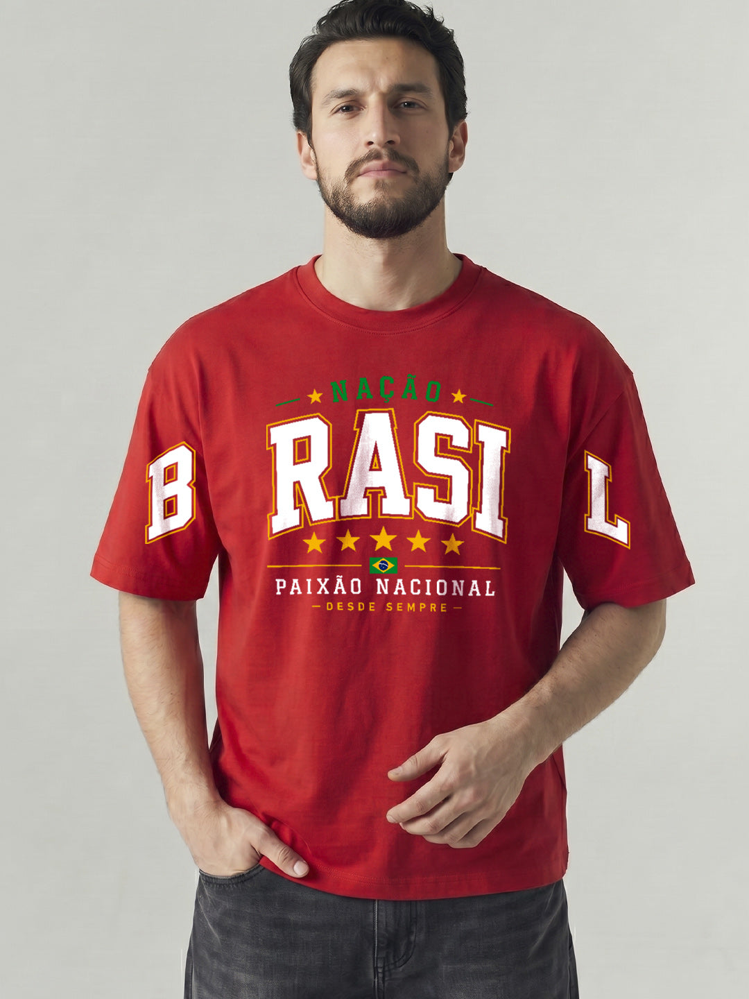 CAMISETA BRASIL NAÇÃO