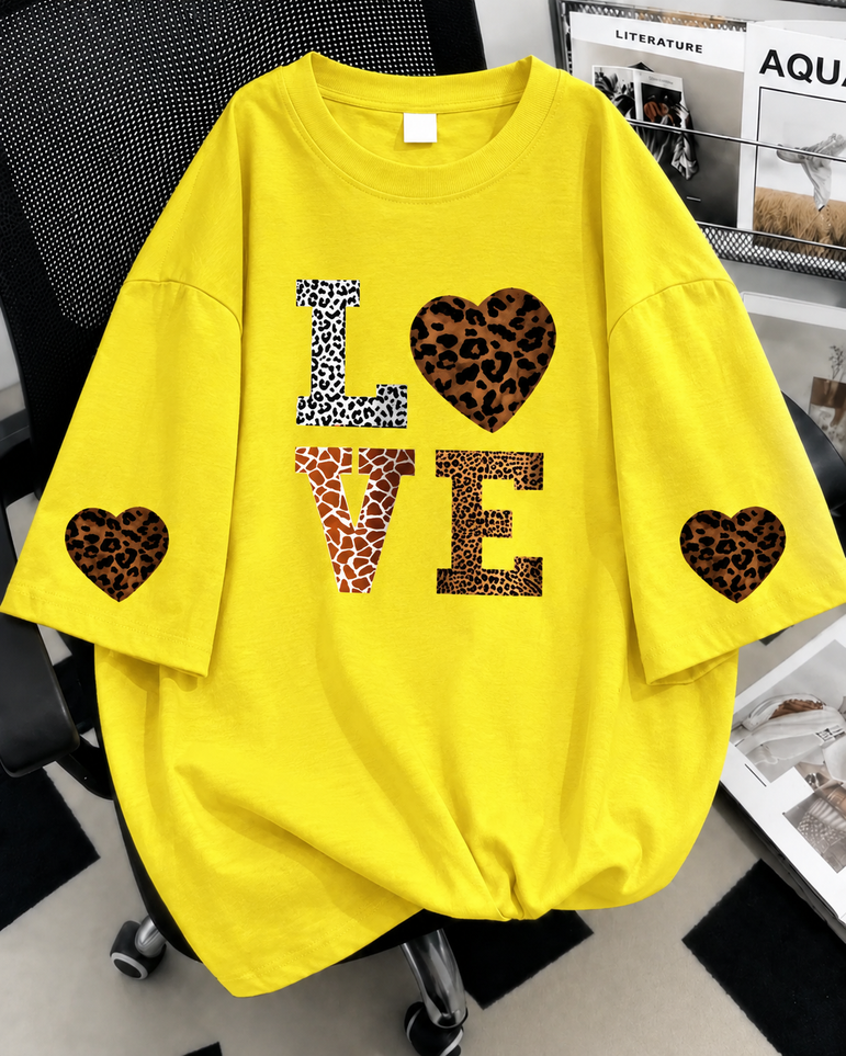 Camiseta Feminina Wild Love
