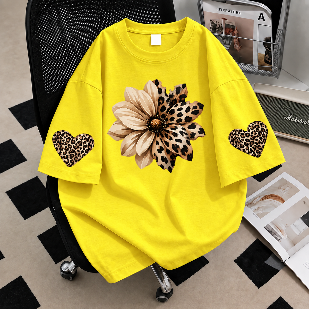Camiseta Feminina Flor Selvagem