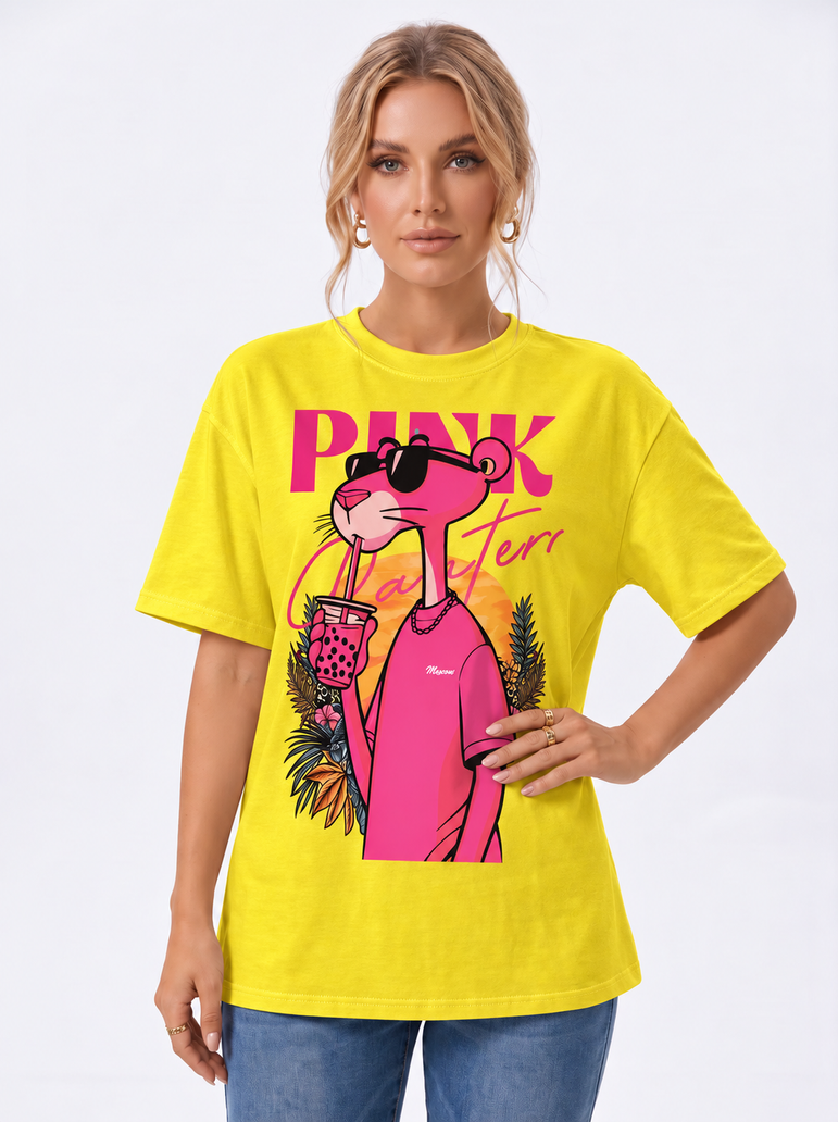 Camiseta Feminina Pink Vibes