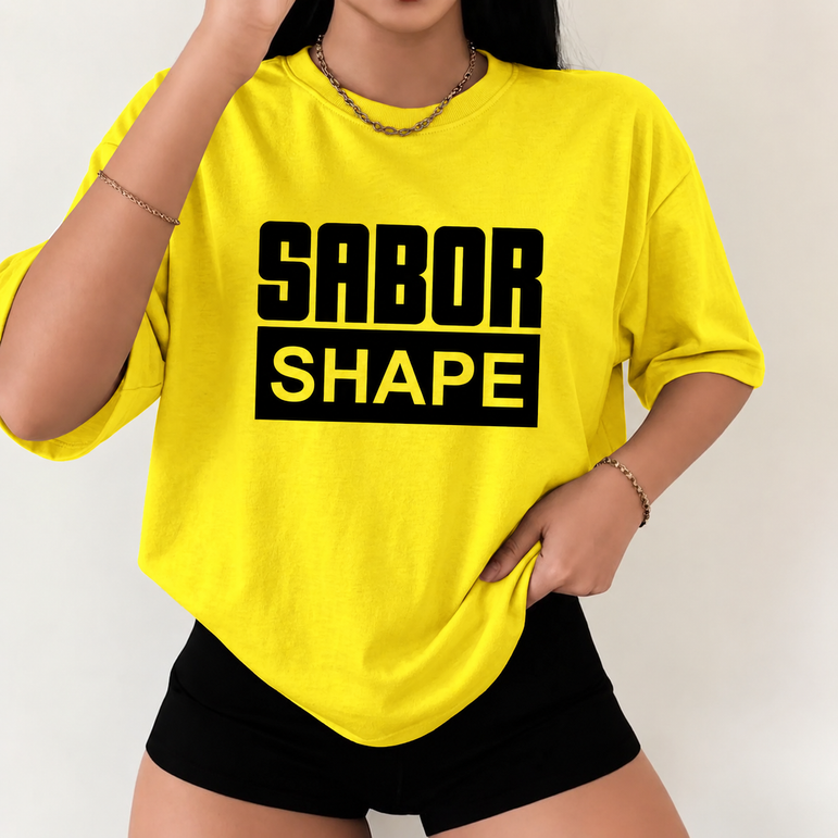 Camiseta Feminina Sabor Shape