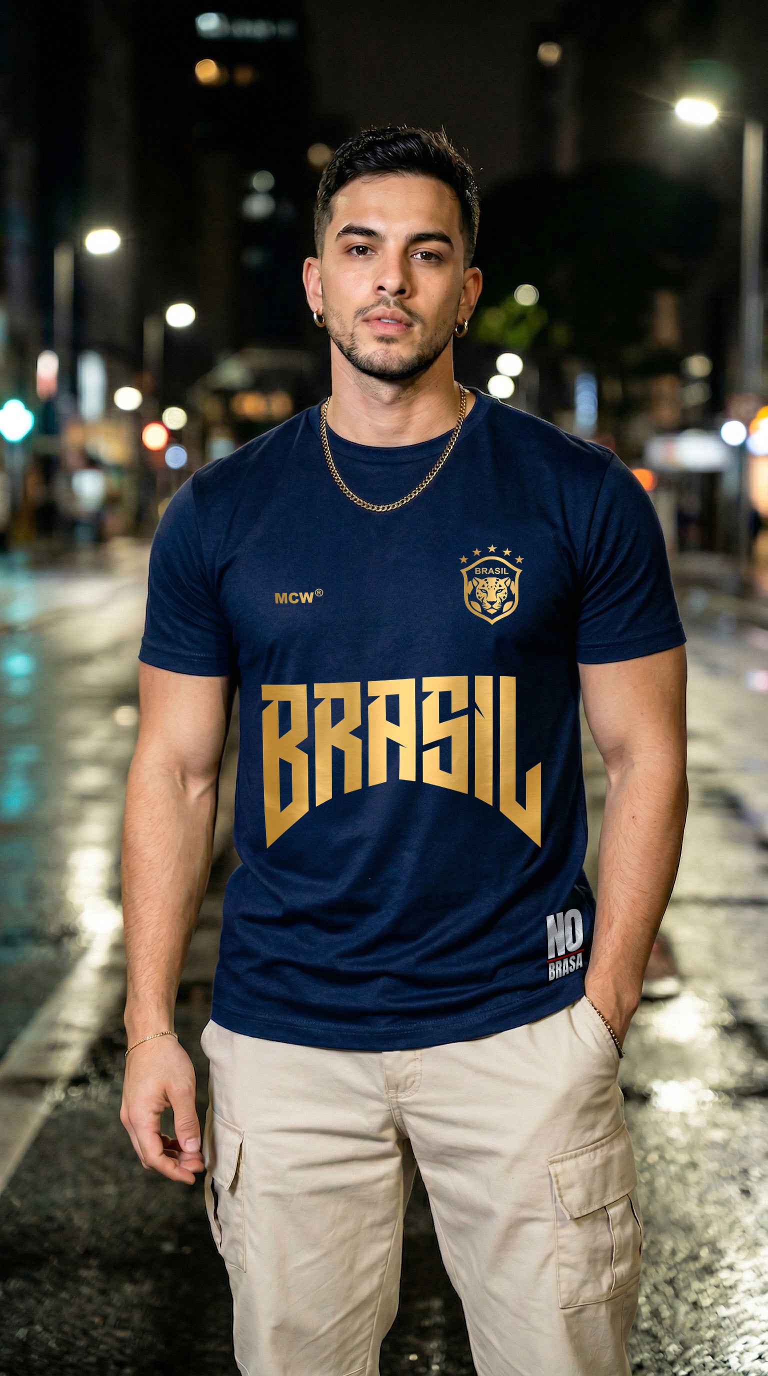 CAMISETA VAI BRASIL