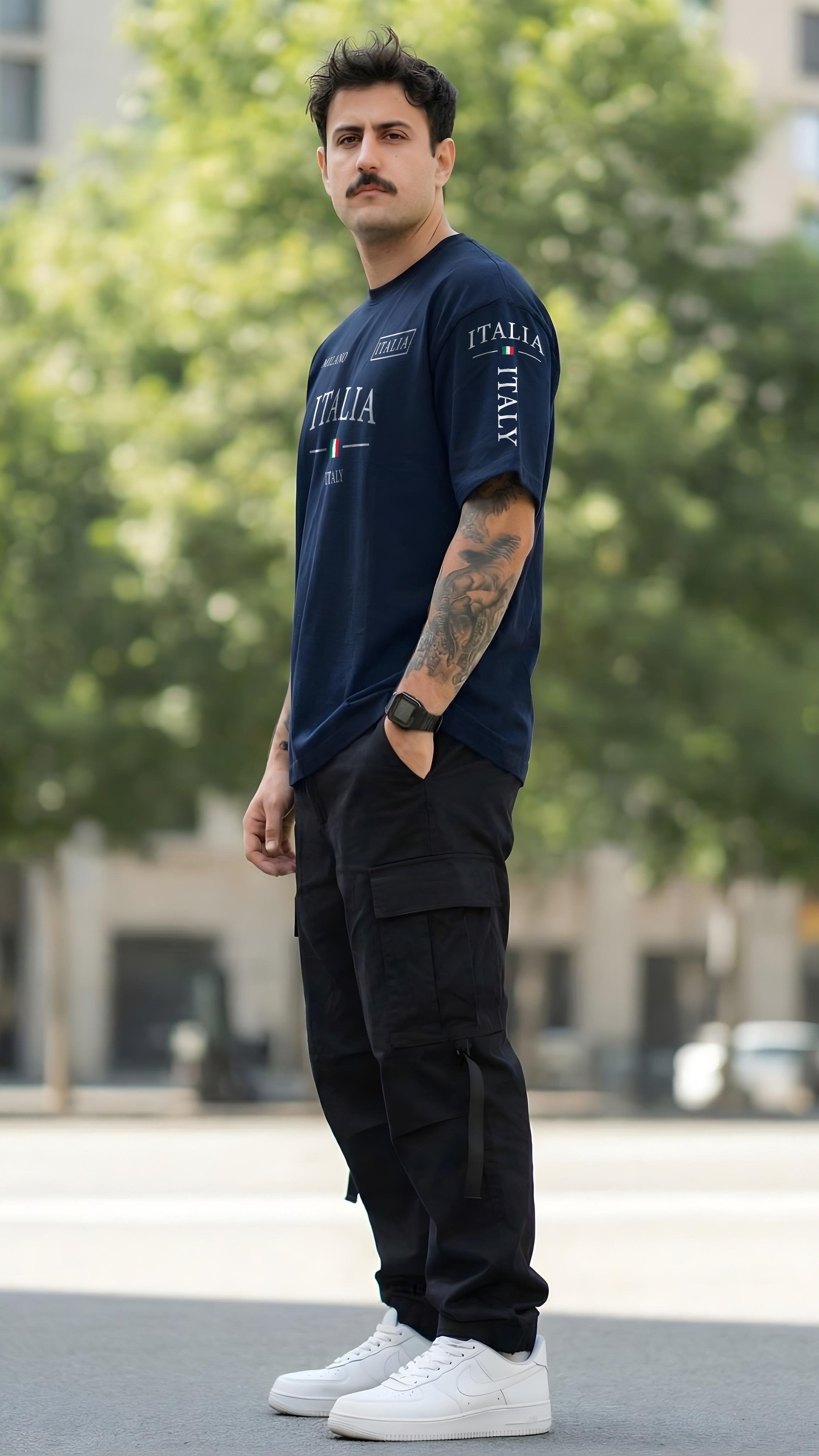 CAMISETA MILANO ITALIA