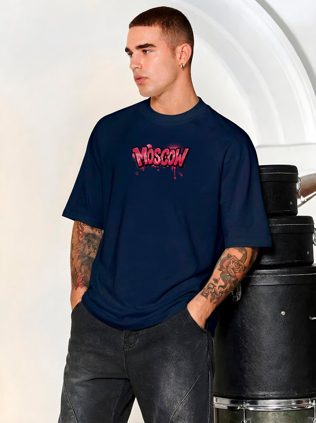 CAMISETA MASCULINA MOSCOW PINK PANTHER