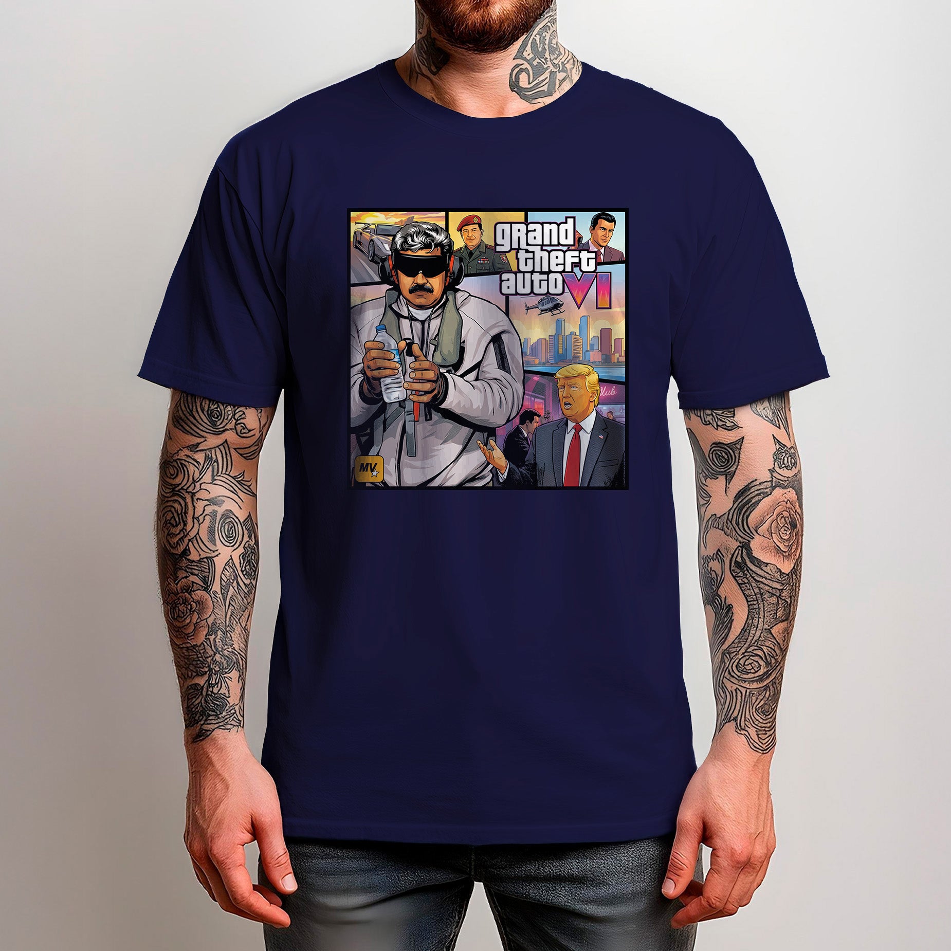CAMISETA PRISION GRAND THEFT AUTO