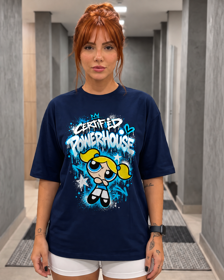Kit 3 Camisetas Femininas Docinho/Florzinha/Lindinha - Certified Powerhouse